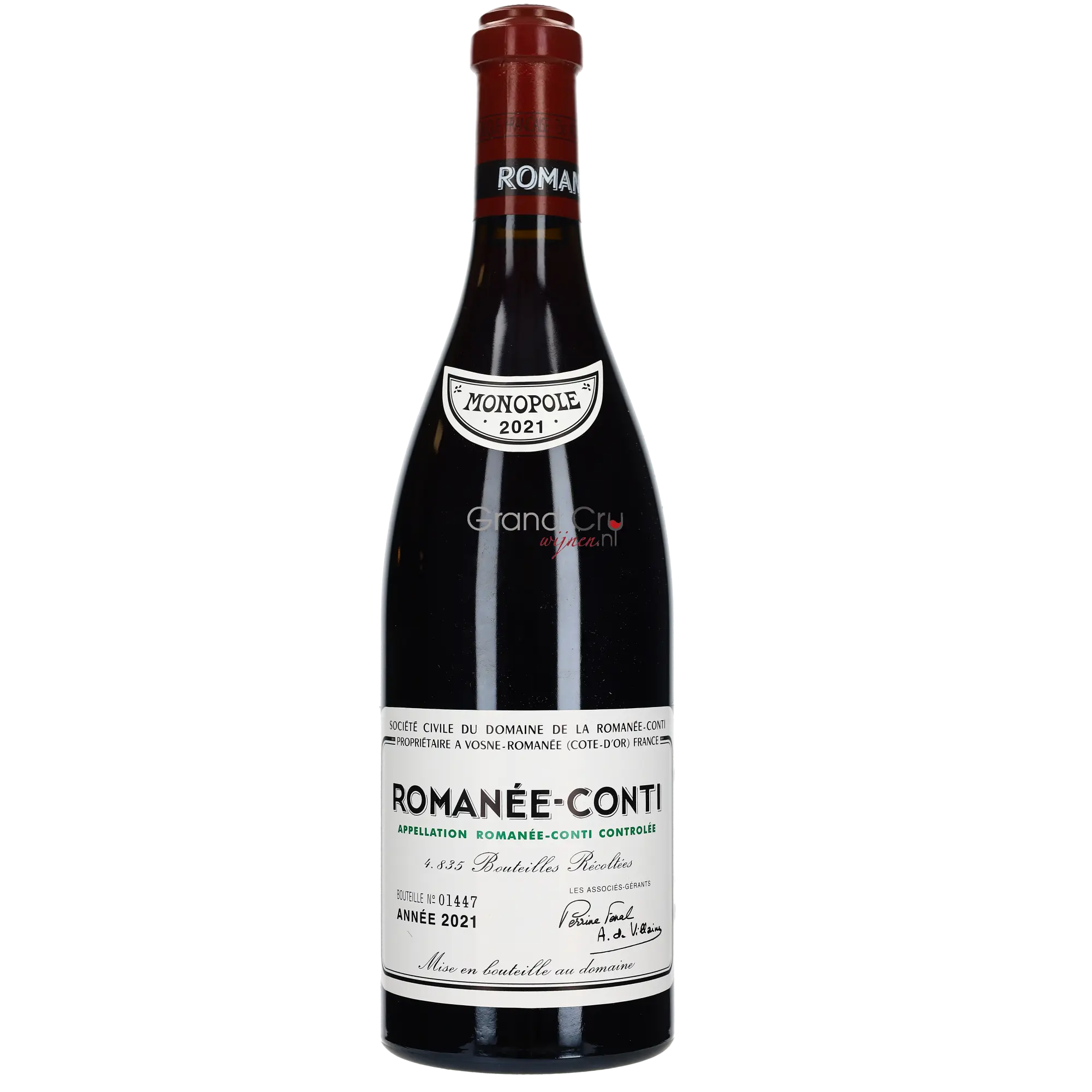 2021 Domaine de la Romanée-Conti Romanée-Conti Grand Cru