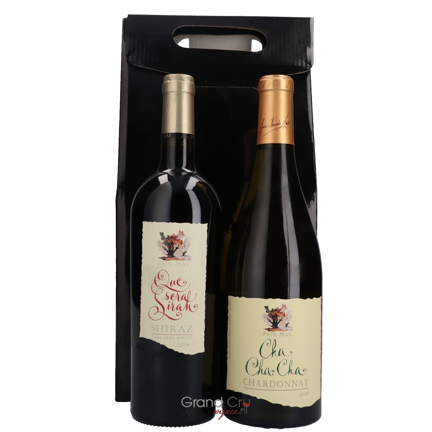 Paul Mas Que Sera Sirah en Cha Cha-Cha Chardonnay wijnpakket