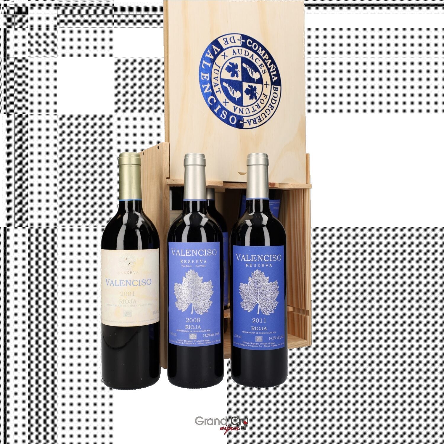Valenciso Reserva Mixed Vintage Case (2001,2008, 2011)
