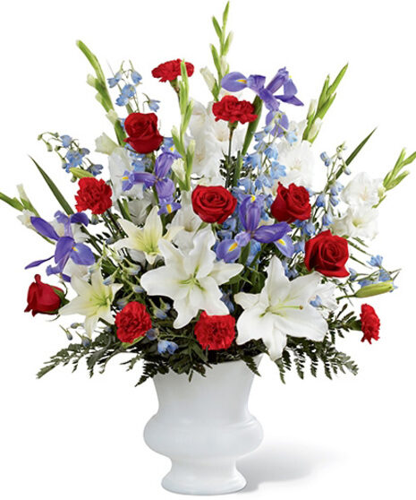 Final Salute Sympathy Arrangement (Standard)