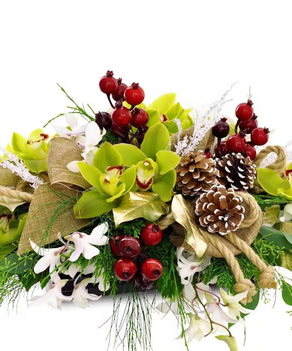 Glorious Winter Centerpiece (As Shown)