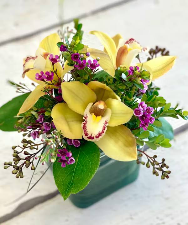 Mahalo Nui Loa (2 Orchid blooms)