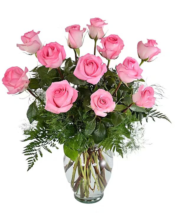 Passion for Pink (12 roses)