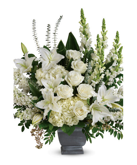 Silver Tears Floral Arrangement (Standard)