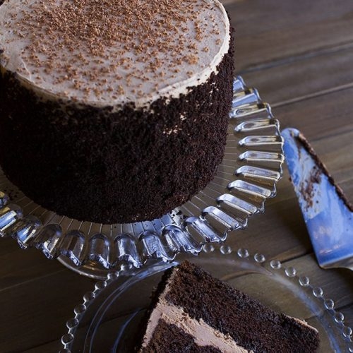6" Chocolate Merlot Celebration Cake