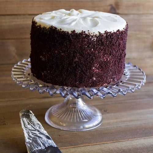 8" Red Velvet Celebration Cake