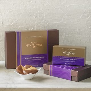Macadamia Nut Shortbread “ Milk Chocolate Dipped