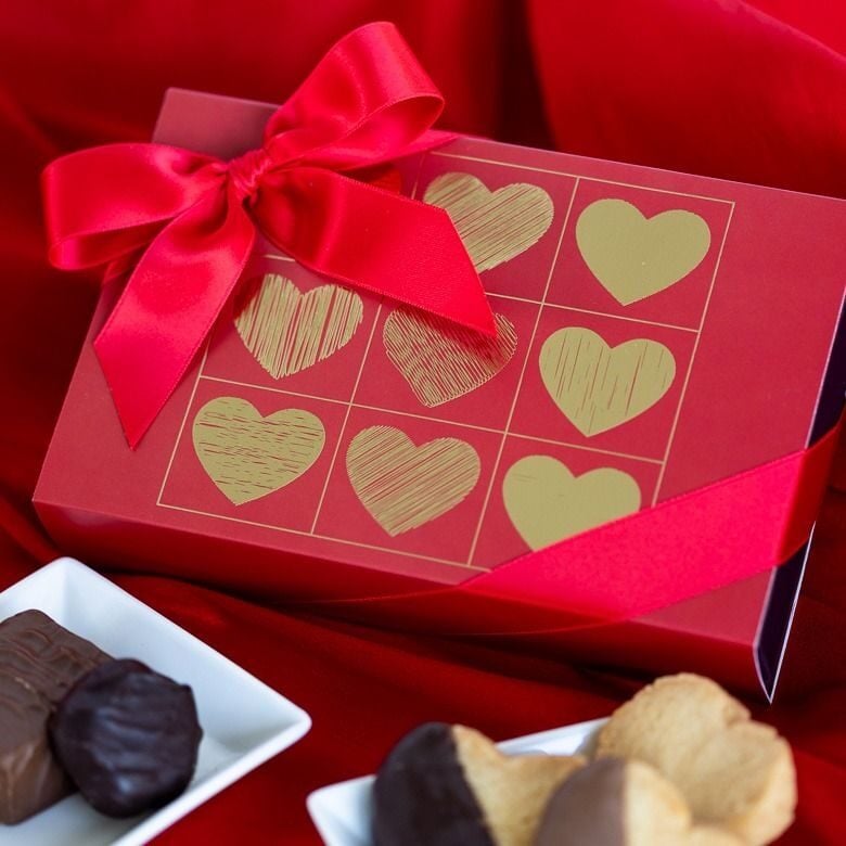 Golden Hearts Box