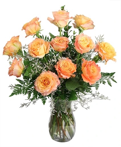 A FREE-SPIRIT DOZEN - ROSE ARRANGEMENT (Standard)