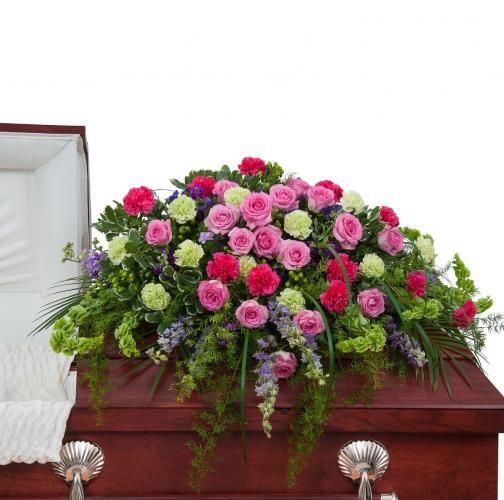 Forever Cherished Casket Spray (Standard)