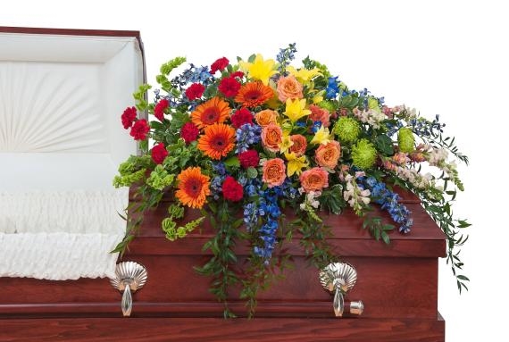 Treasured Celebration Casket Spray (Standard)
