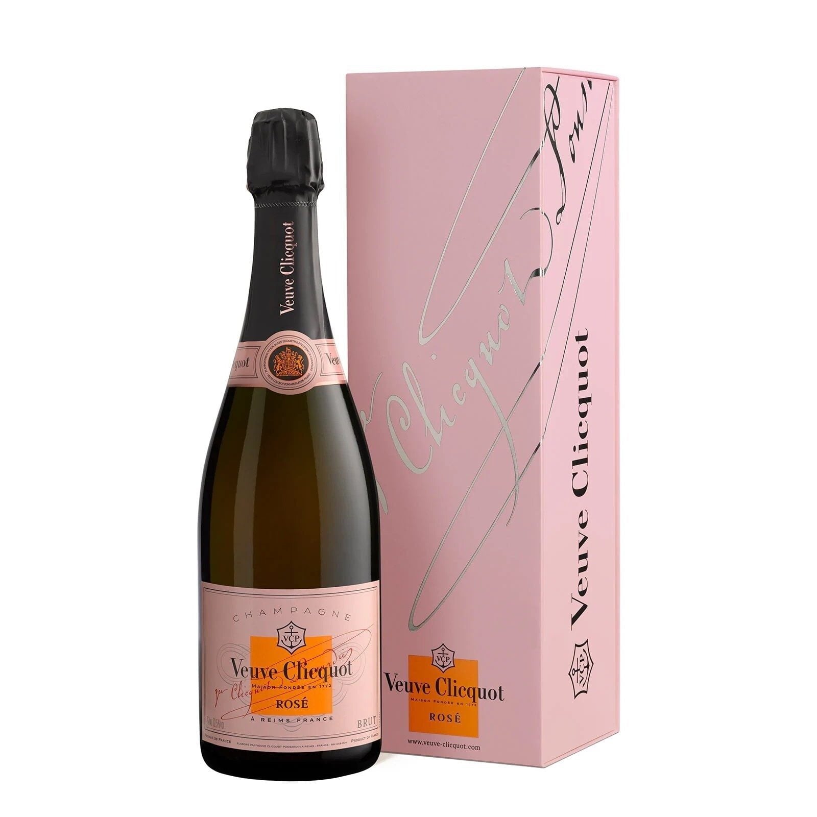 Veuve Clicquot Rose NV (Naked Bottle, No Box)