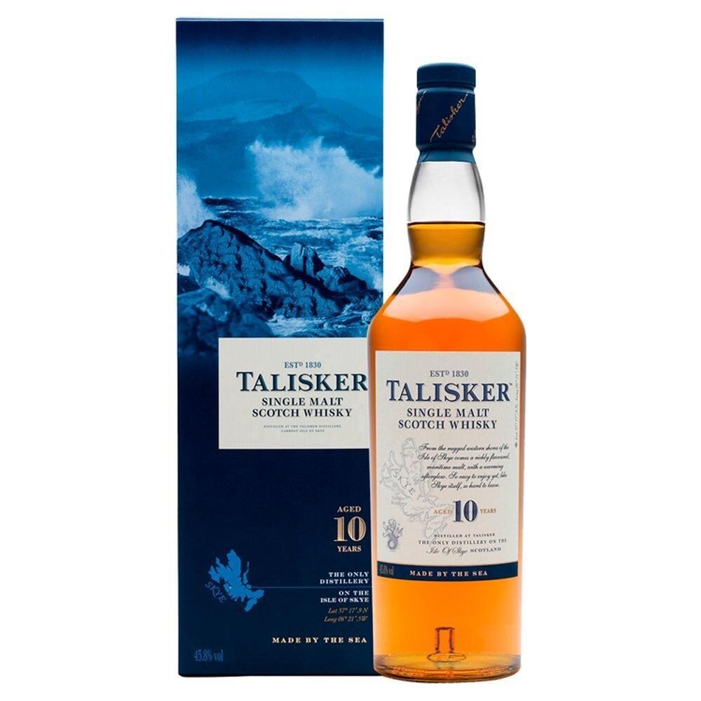 Talisker 10 Year Old - Single Malt Scotch Whisky