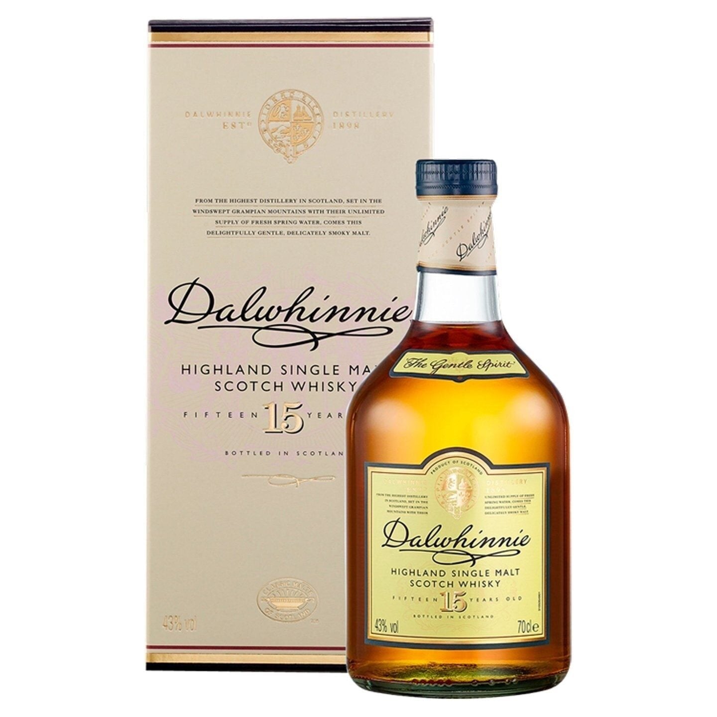 Dalwhinnie 15 Year Old - Single Malt Scotch Whisky