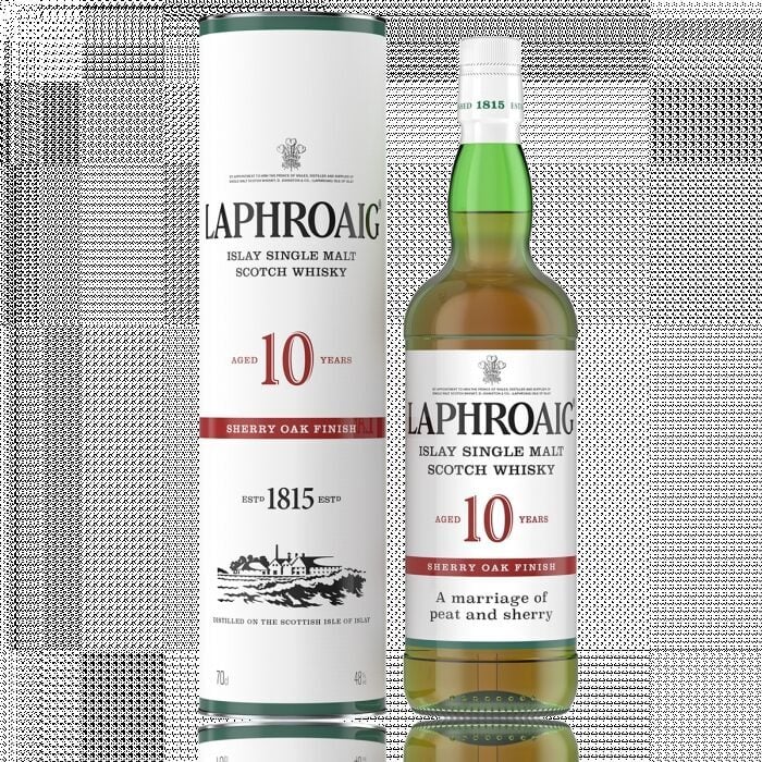 Laphroaig Sherry Oak Finish 10 Year Old - Single Malt Scotch Whisky