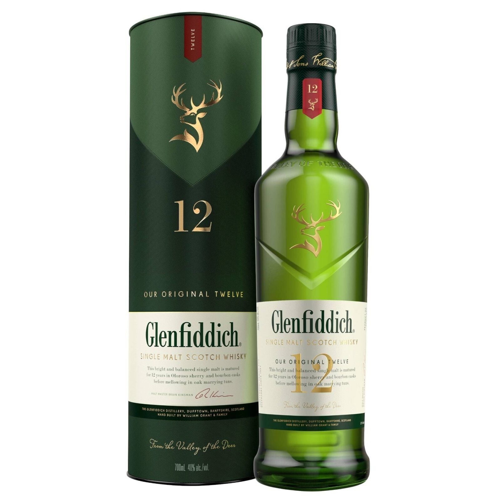 Glenfiddich 12 Year Old - Single Malt Scotch Whisky