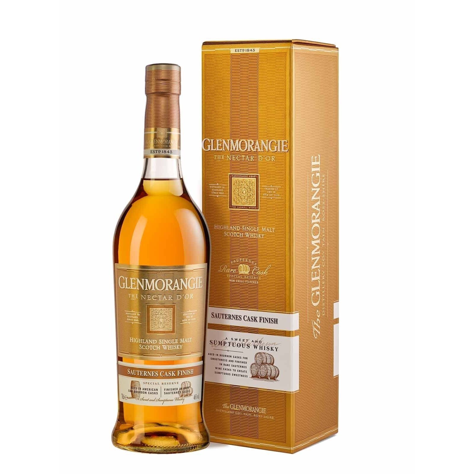 Glenmorangie The Nectar D'Or - Sauternes Cask Finish - Single Malt Scotch Whisky
