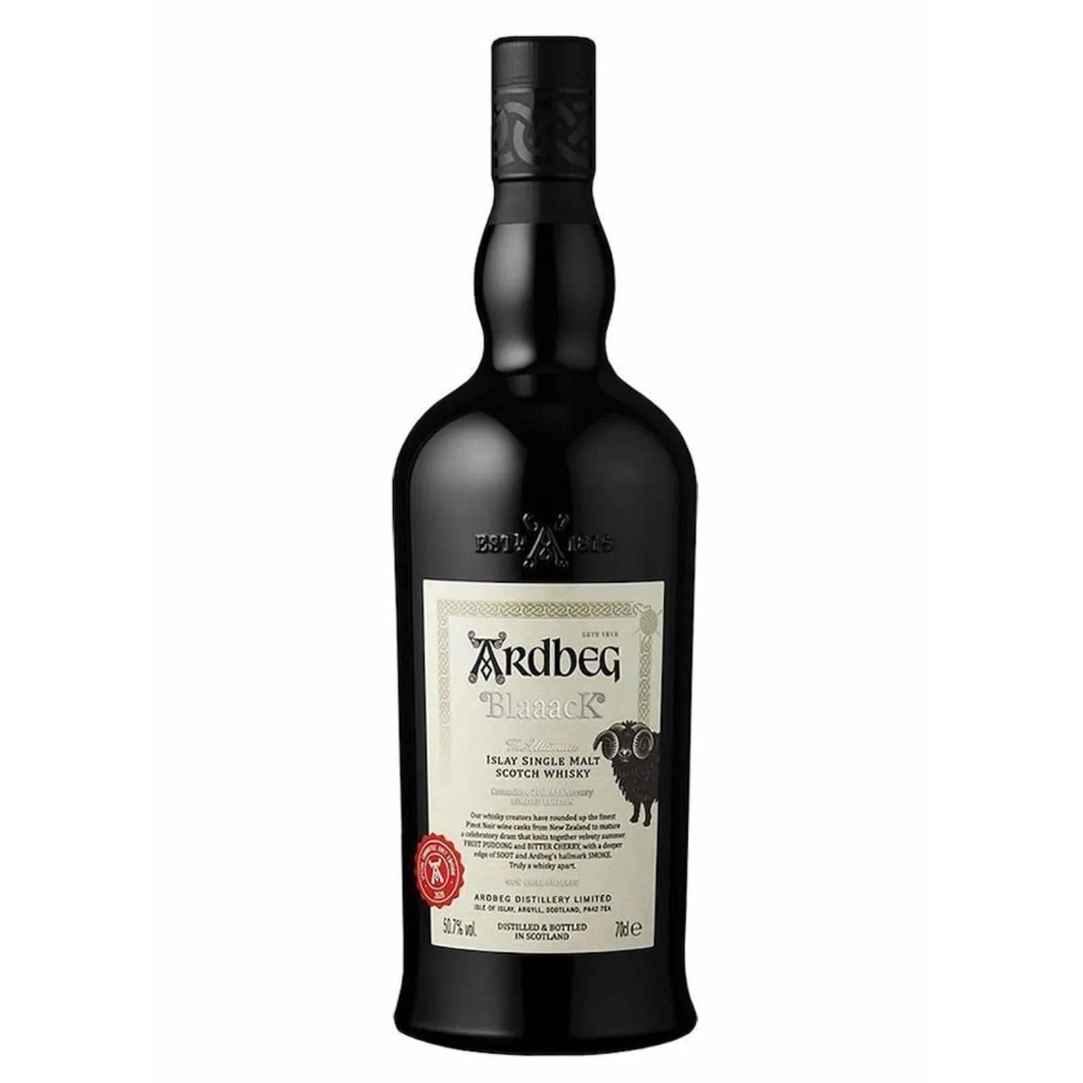 Ardbeg Blaaack Committee 20th Anniversary Limited Edition - Single Malt Scotch Whisky