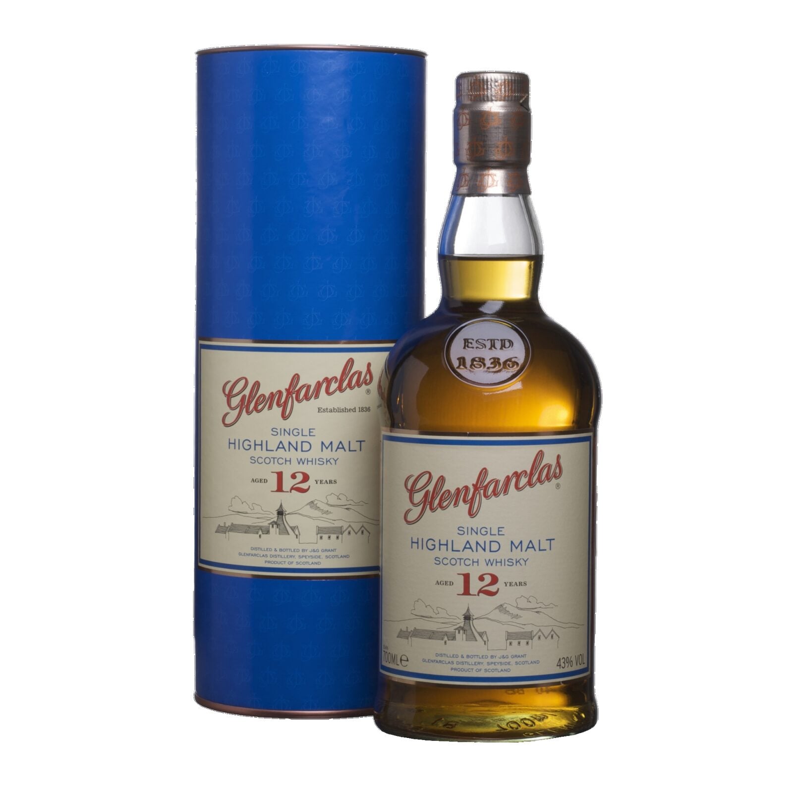 Glenfarclas 12 Year Old - Single Malt Scotch Whisky