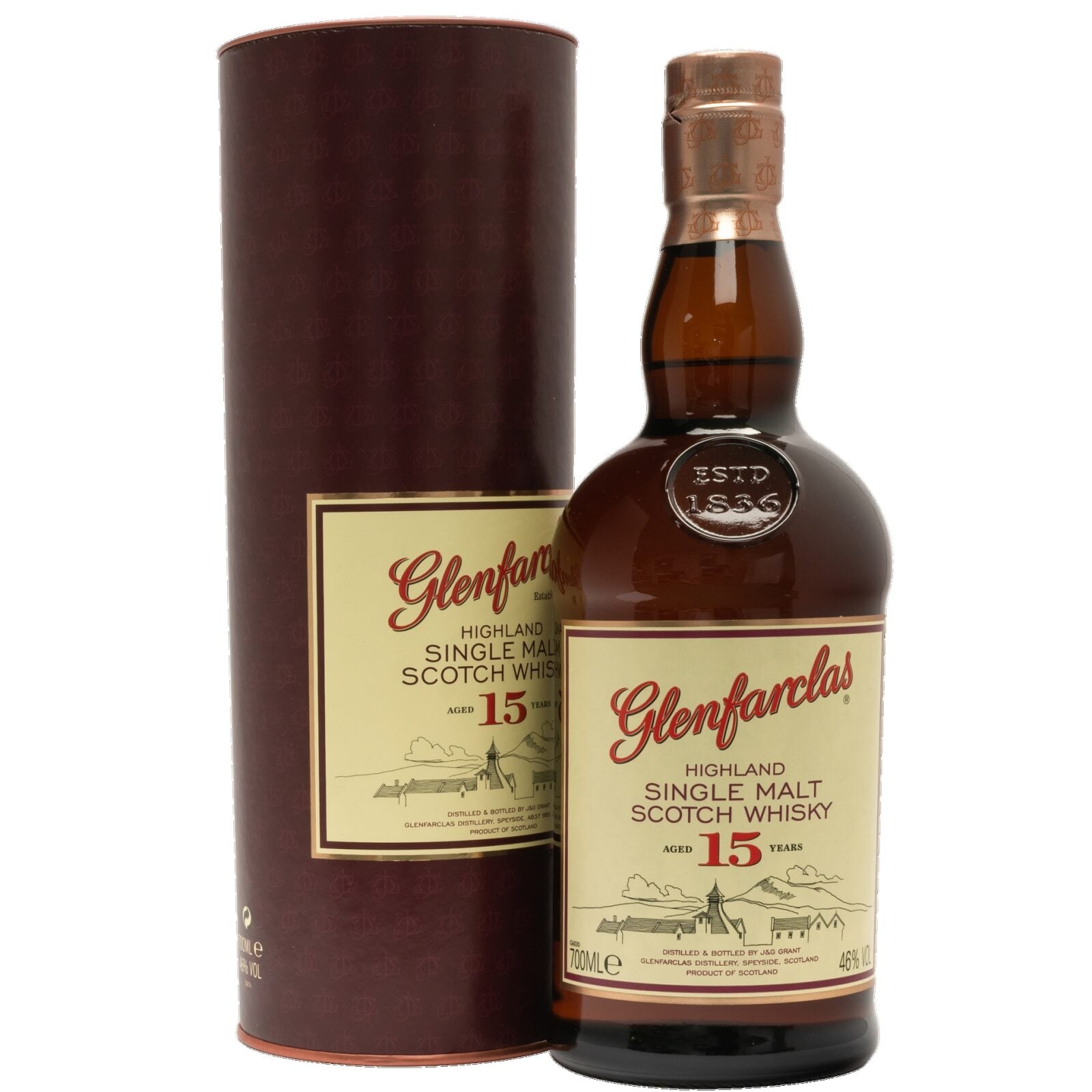 Glenfarclas 15 Year Old - Single Malt Scotch Whisky