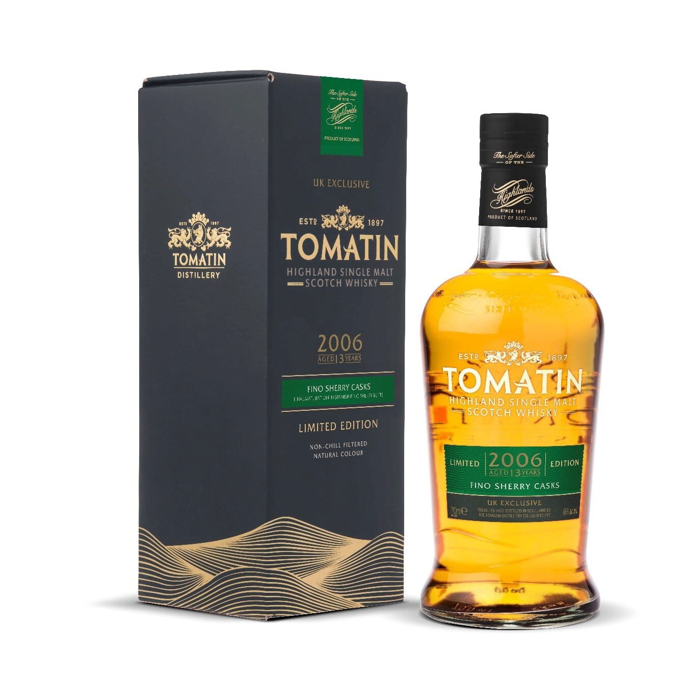 Tomatin 2006 Fino Sherry Casks 13 Year Old Limited Edition - Single Malt Scotch Whisky