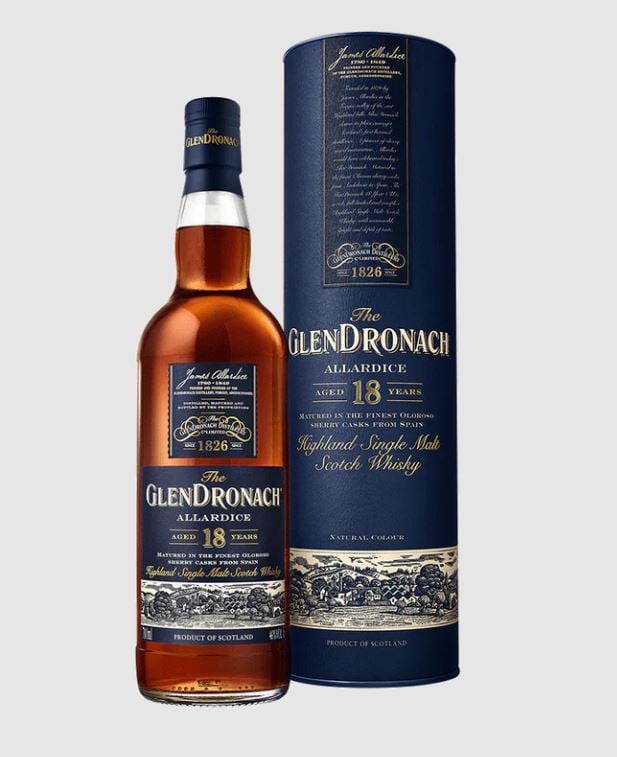 GlenDronach Allardice 18 Year Old - Single Malt Scotch Whisky