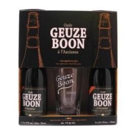 Frank Boon Oude Geuze Lâ€™ancienne 2 X 375ml + Glass