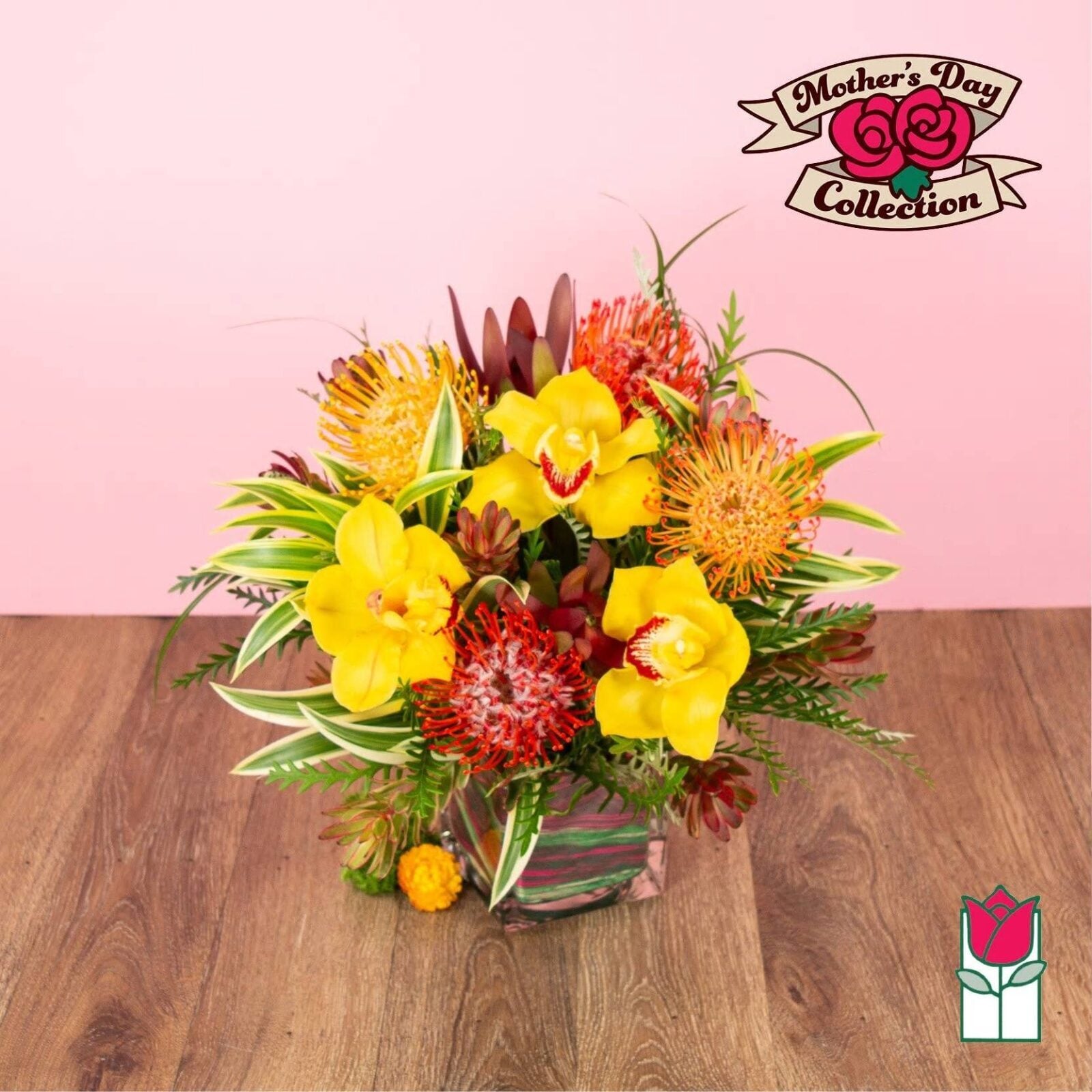 Giftbloom's Amber Tropical Bouquet (Standard)