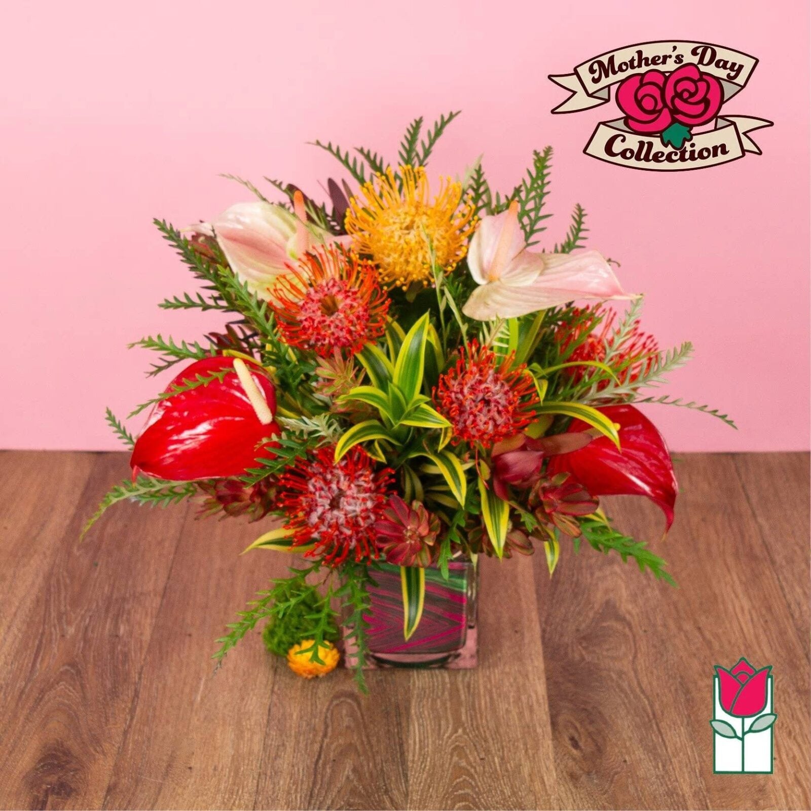 Giftbloom's Topaz Tropical Bouquet (Standard)
