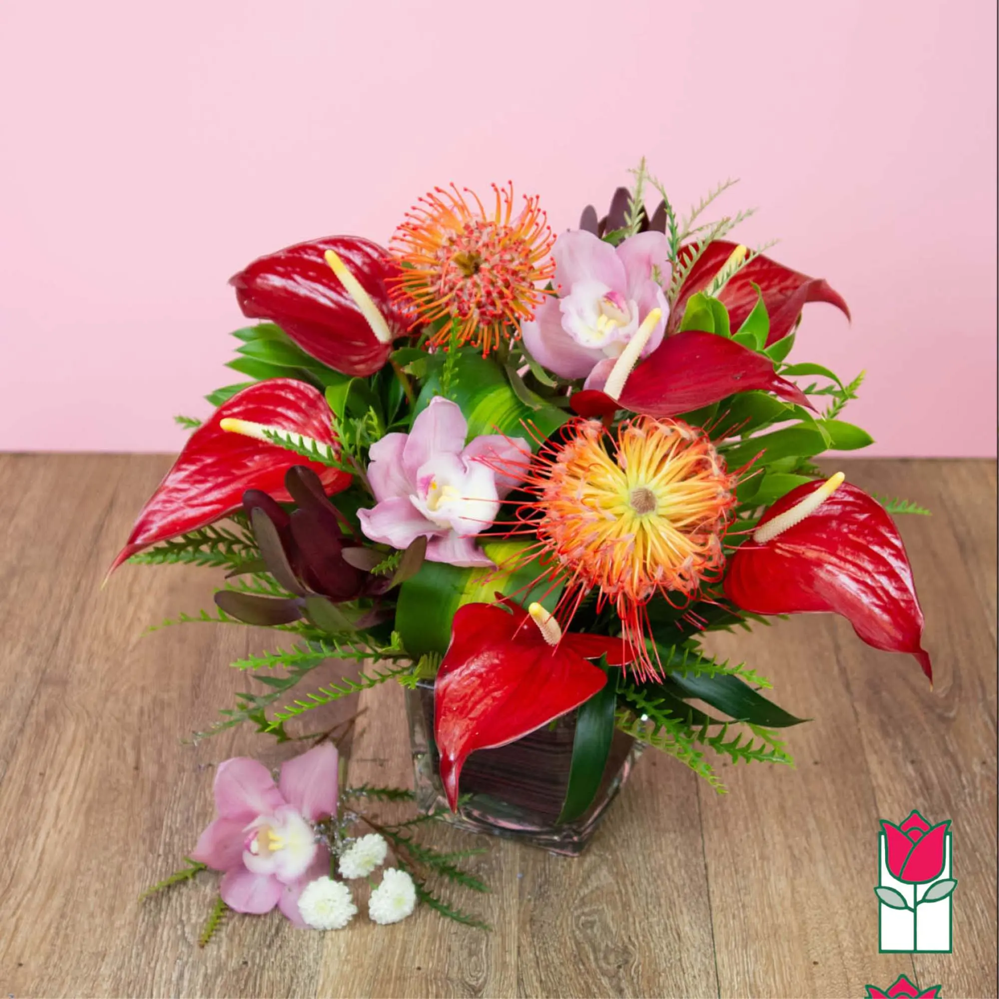 Beretania's Sunstone Tropical Bouquet (Seasonal Varieties Vary)