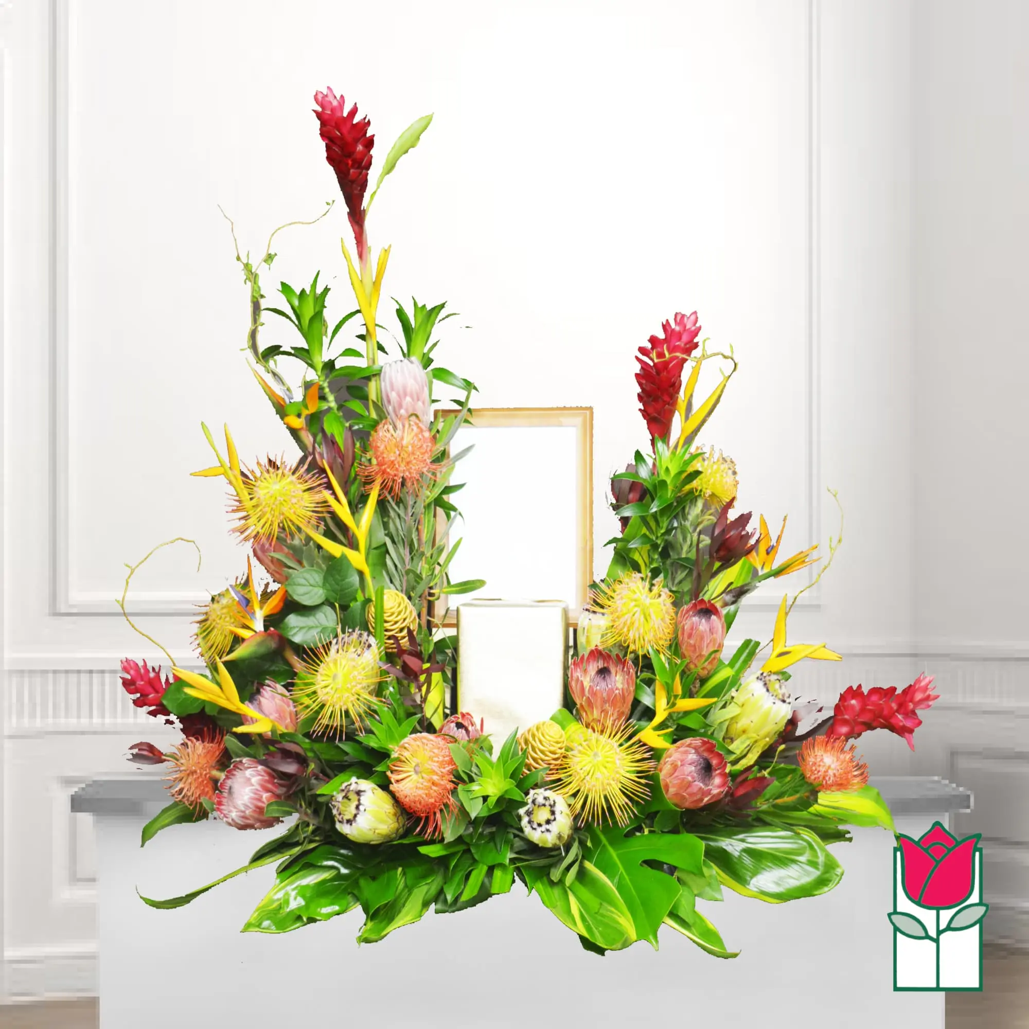 Beretania's Monaa Urn Spray [Seasonal Varieties Vary]
