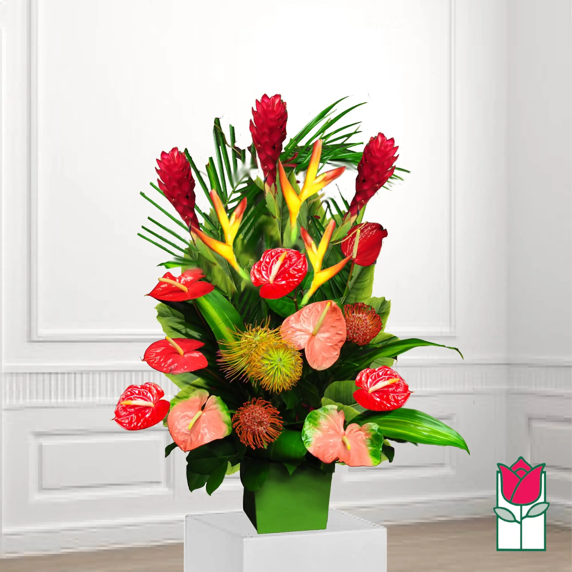 Beretania's Pawaina Tropical Bouquet (Seasonal Colors Vary)