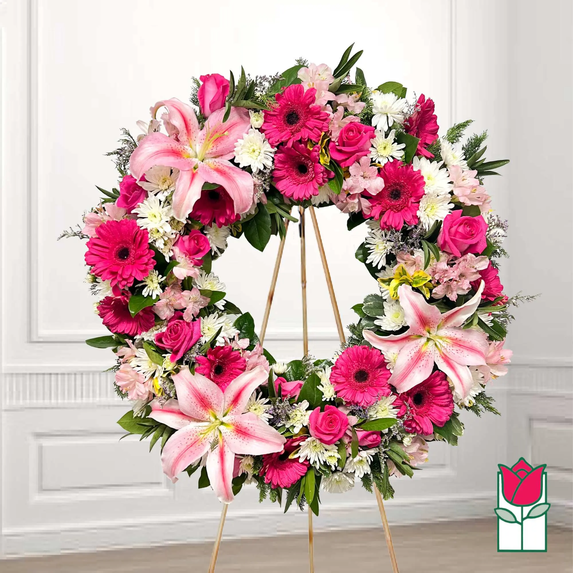 Beretania's Anahola Ring Wreath (Standard)