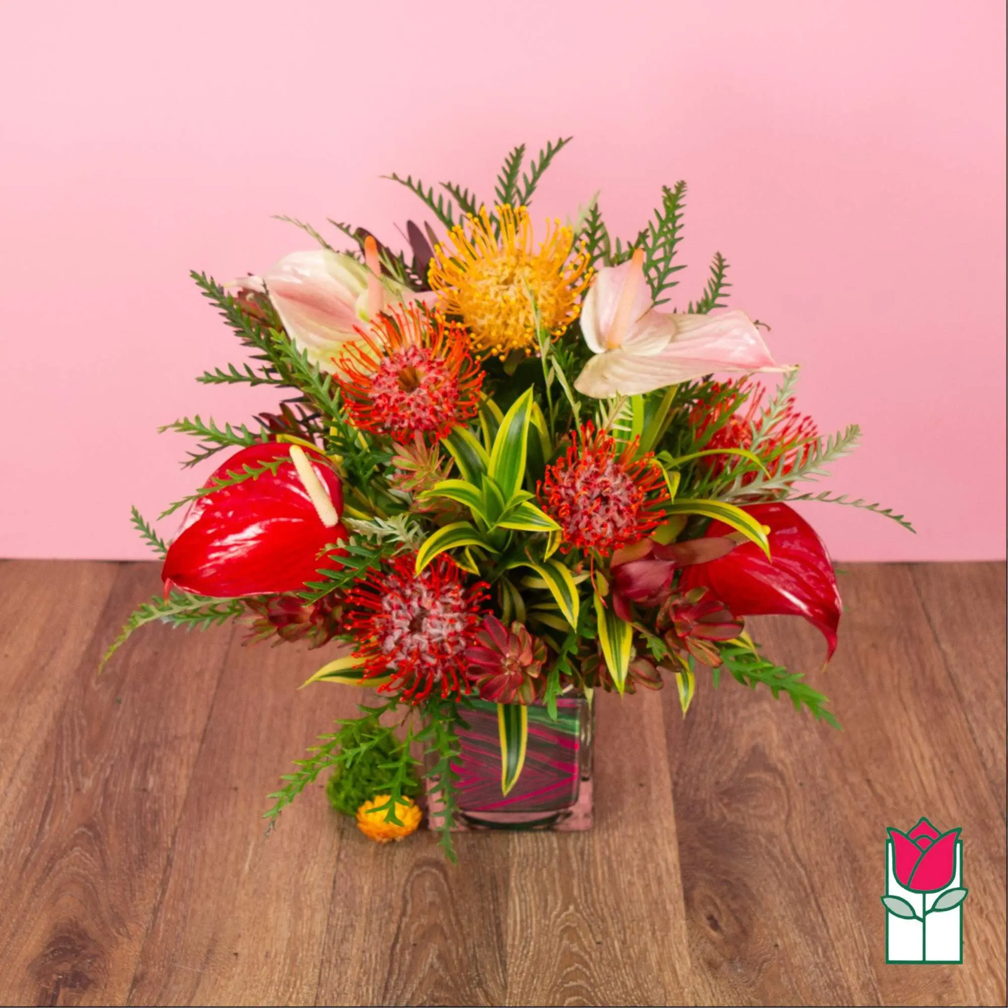 Beretania's Topaz Tropical Bouquet (Seasonal Varieties Vary)