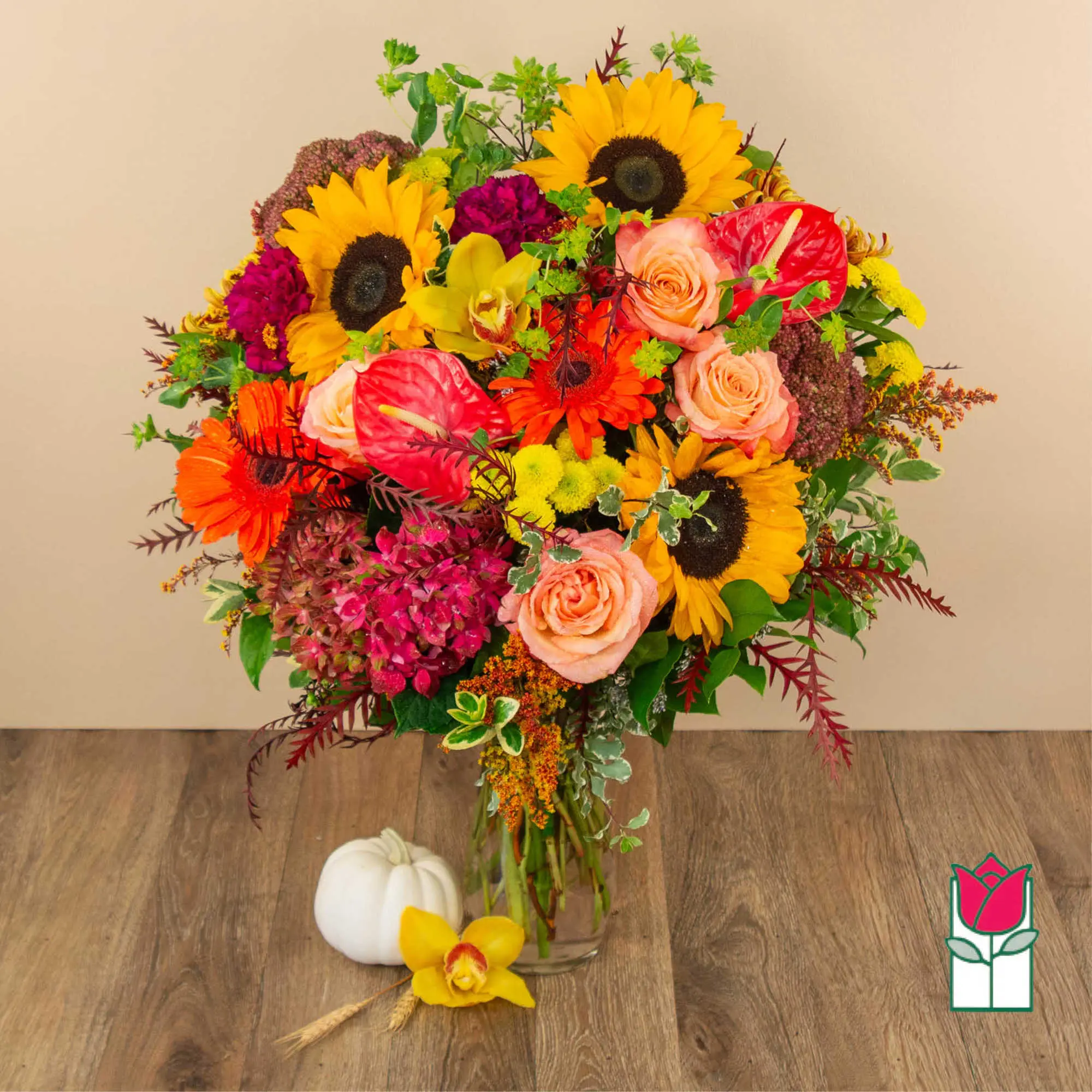 Beretania's Farmers Market Fall Bouquet (Seasonal Varieties Vary)