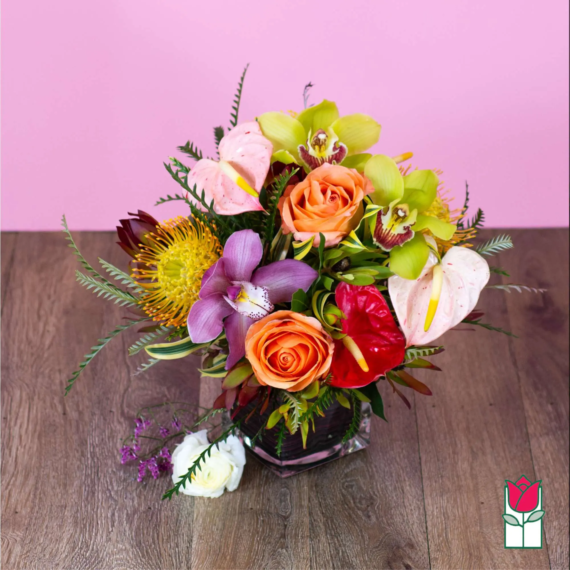 Beretania's Jade Tropical Bouquet (Seasonal Varieties Vary)