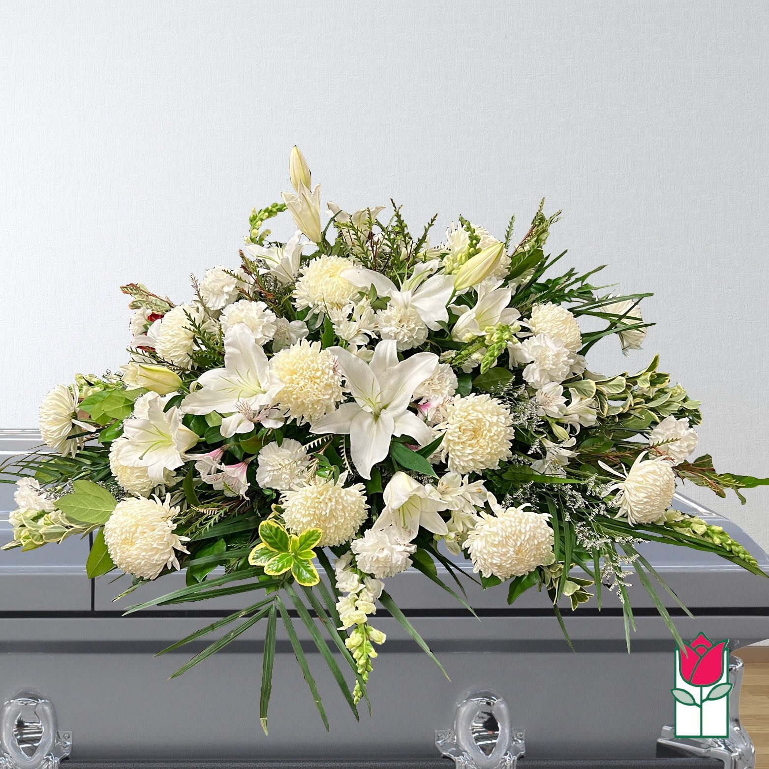 Beretania's Devoted Casket Spray (Standard)