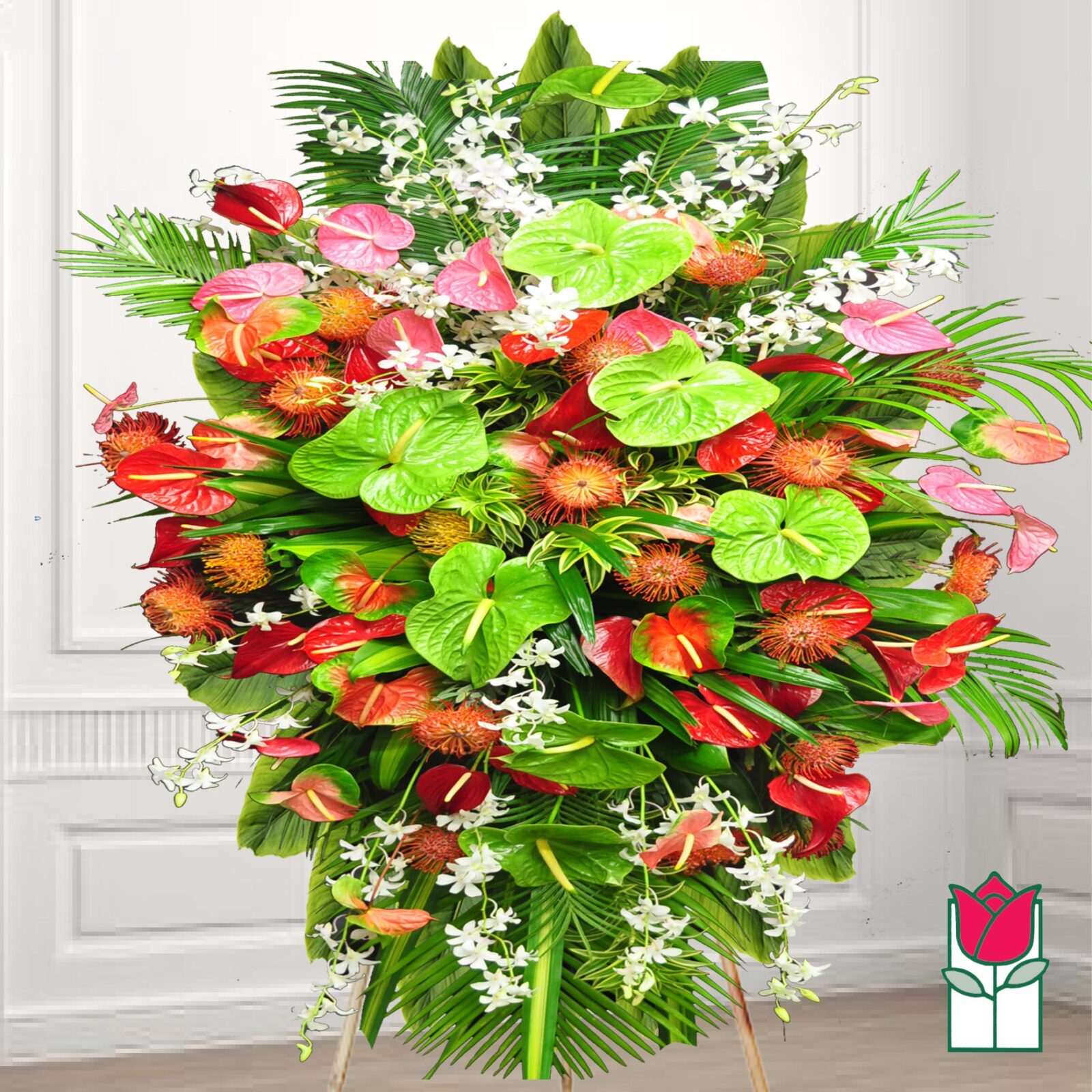 Beretania's Kaipo Tropical Wreath (Standard)