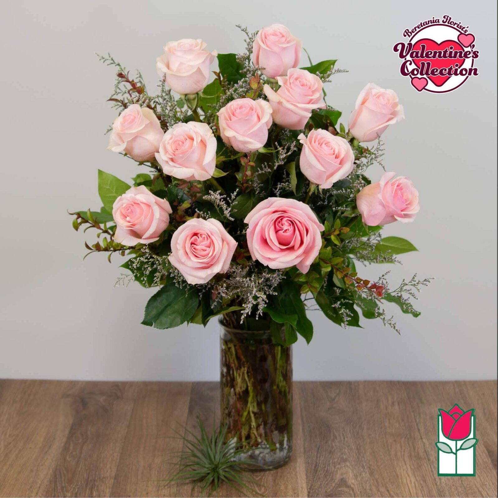Beretania's Premium Pink Rose Masterpiece (Standard)