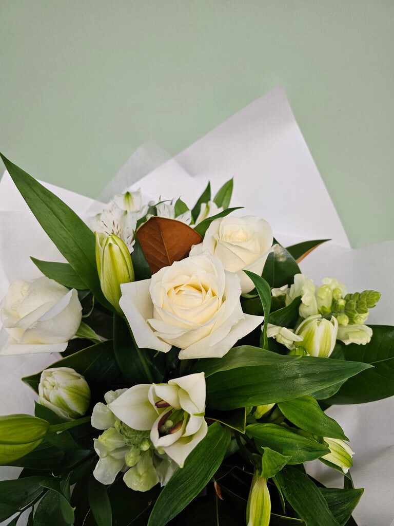 Classic Whites and greens
