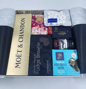 Big Box With Moet Champagne
