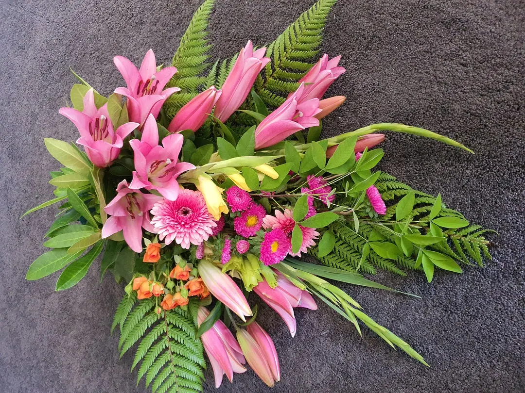 Sympathy Hand tied bouquet