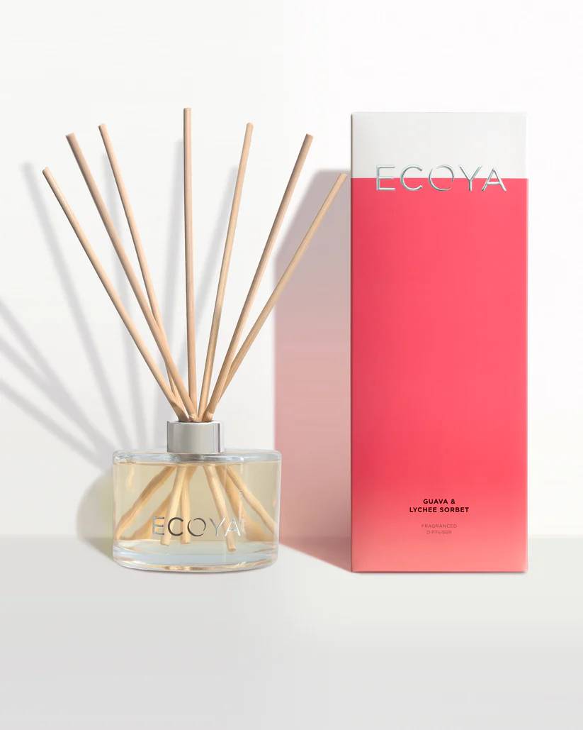 ECOYA Guava & Lychee Sorbet Mini Reed Diffuser