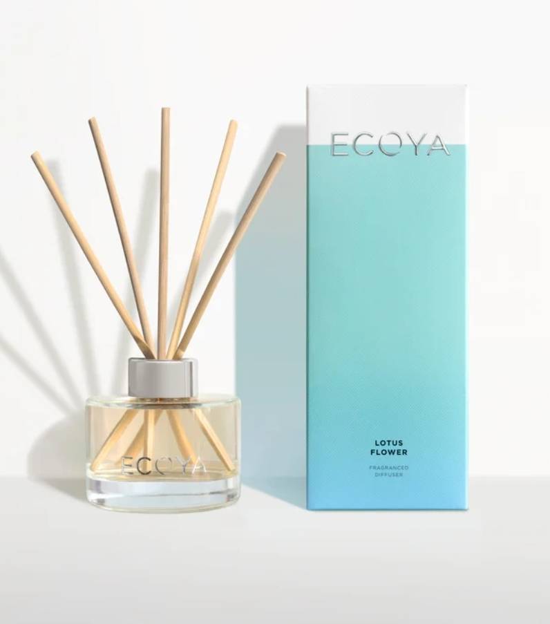 ECOYA Lotus Flower Mini Reed Diffuser