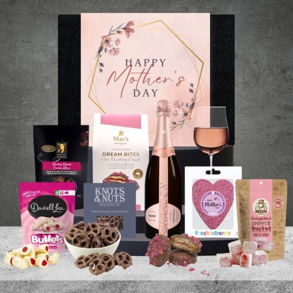 Mum's Chandon Rose & Snacks