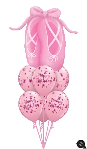 Ballerina Shoes Balloon Bouquet