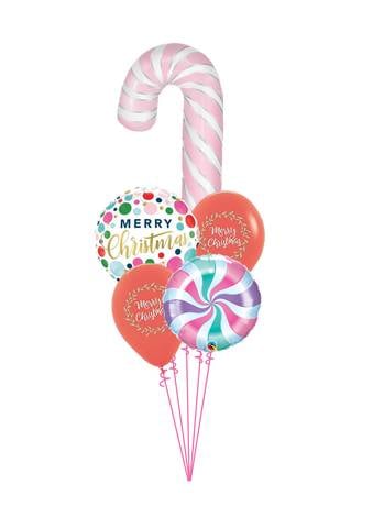 Merry Christmas Candy Cane Bouquet