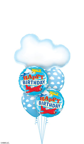 Clouds planes Birthday Bouquet