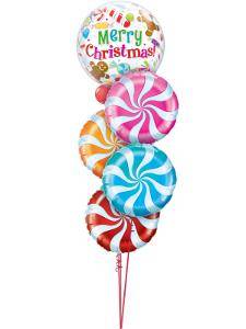 Merry Christmas Candy Swirls