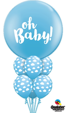 Oh Baby Blue Clouds Bouquet
